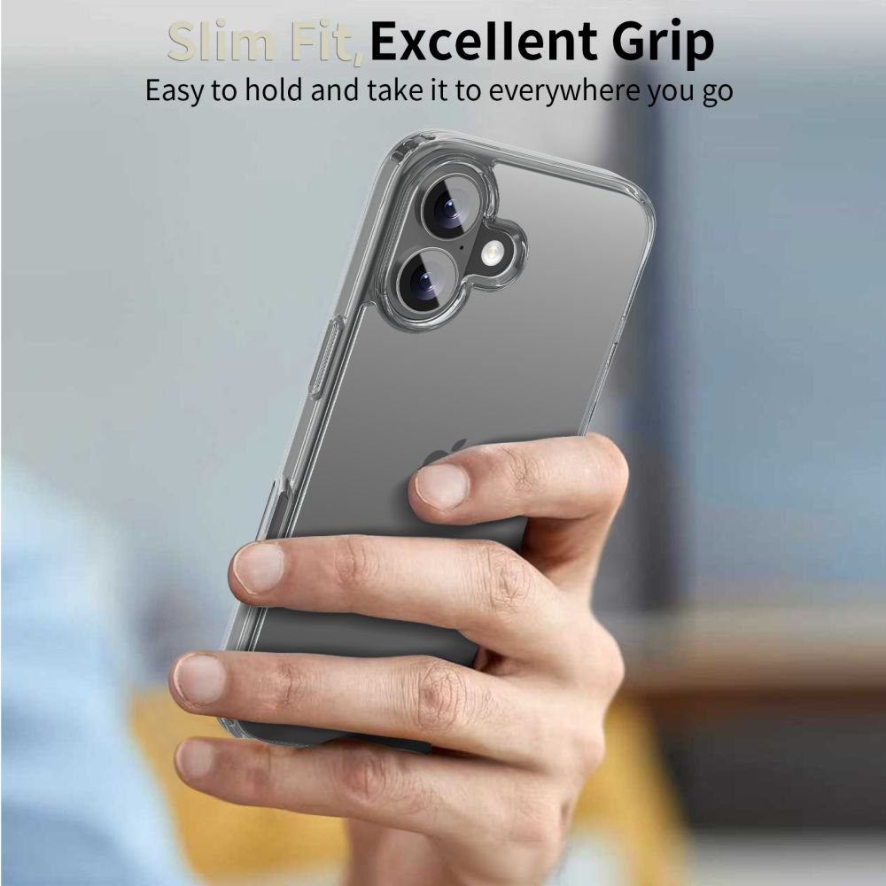 Калъф Tech-Protect Flexair - iPhone 17 - Прозрачен
