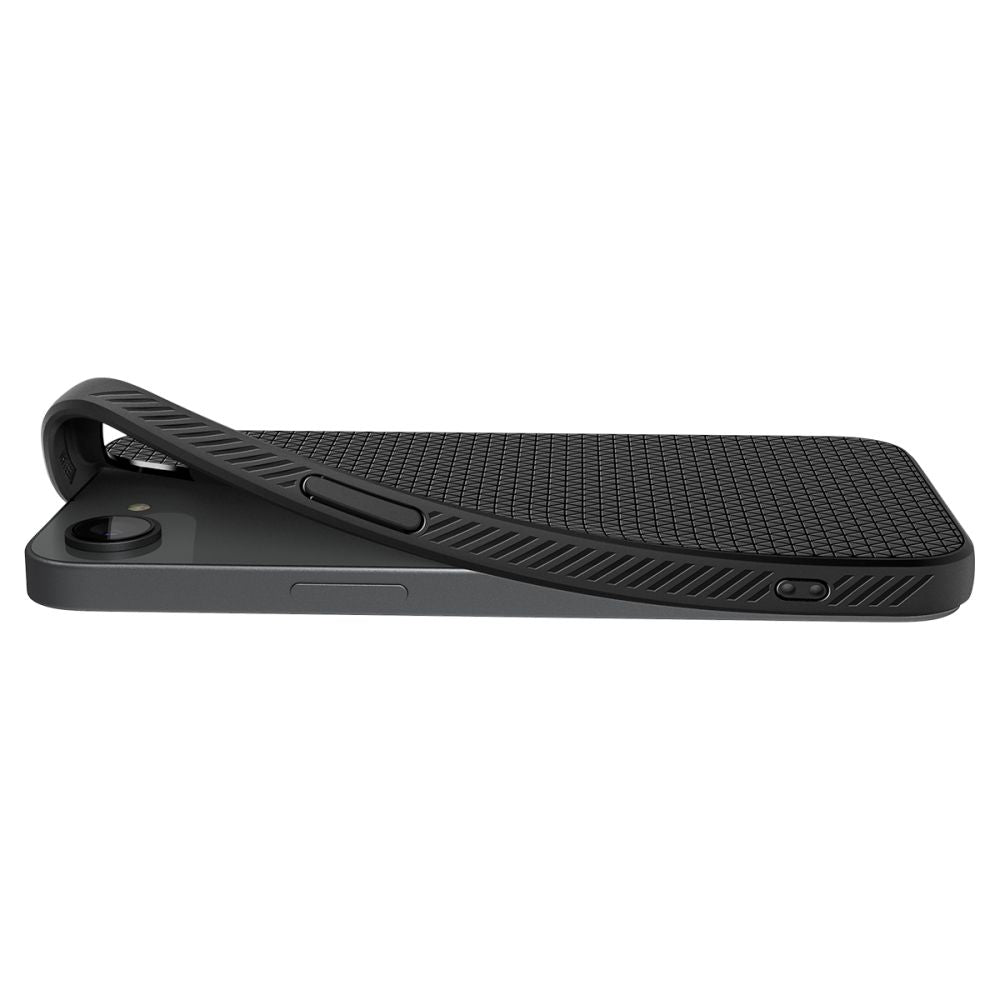 Калъф Spigen Liquid Air - iPhone 16 - Черен