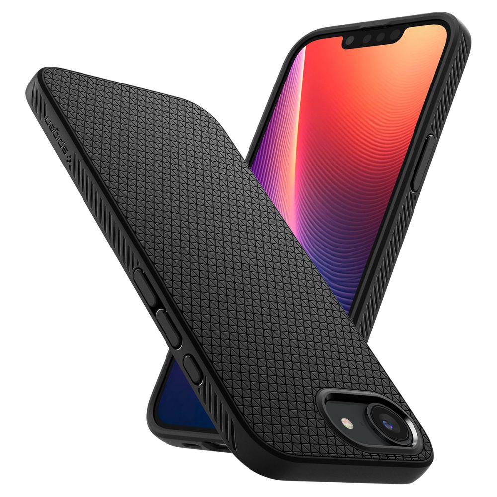 Калъф Spigen Liquid Air - iPhone 16 - Черен