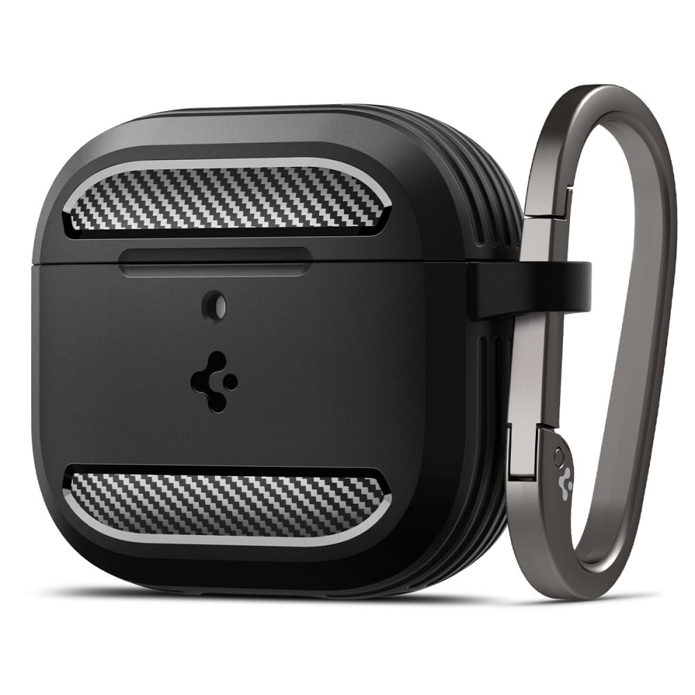 Калъф Spigen Rugged Armor - Apple AirPods 4 - Черен