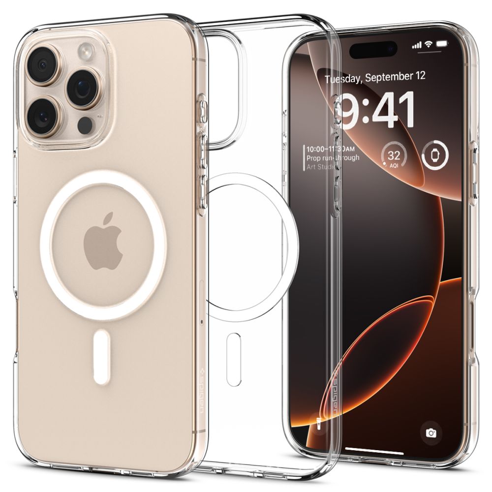 Калъф Spigen Liquid Crystal - iPhone 16 Pro - Прозрачен