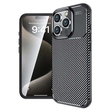 Калъф Business CARBON–Xiaomi Redmi Note 13 5G – Черно