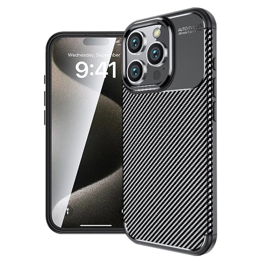 Калъф Business CARBON–Xiaomi Redmi Note 13 5G – Черно
