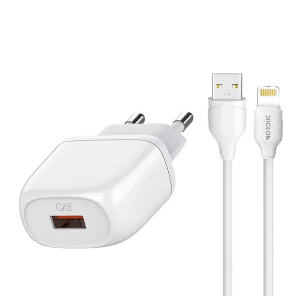 NORDIC 220V 18W, 1A + cable  A-L –Бяло  - HQ-001