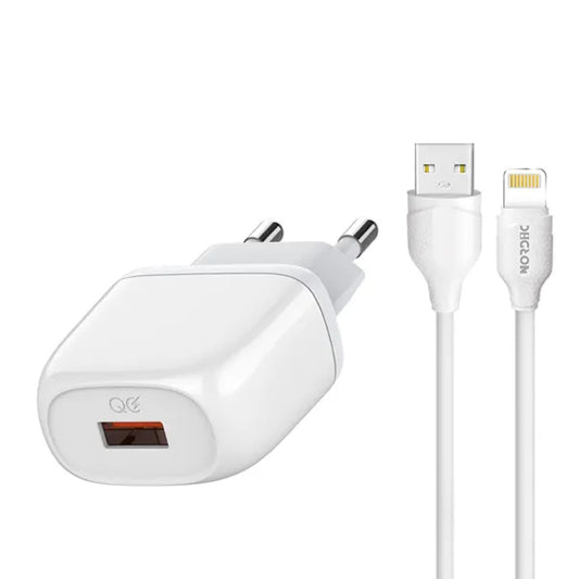 NORDIC 220V 18W, 1A + cable  A-L –Бяло  - HQ-001