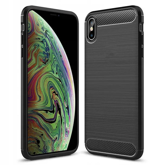 Калъф Carbon–iPhone XR–Черен