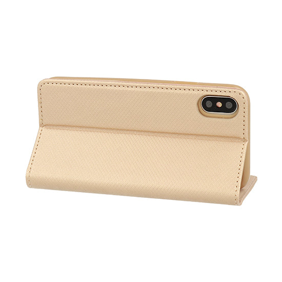 Калъф тефтер – Smart Book MAGNET – iPhone 13 PRO – Златист