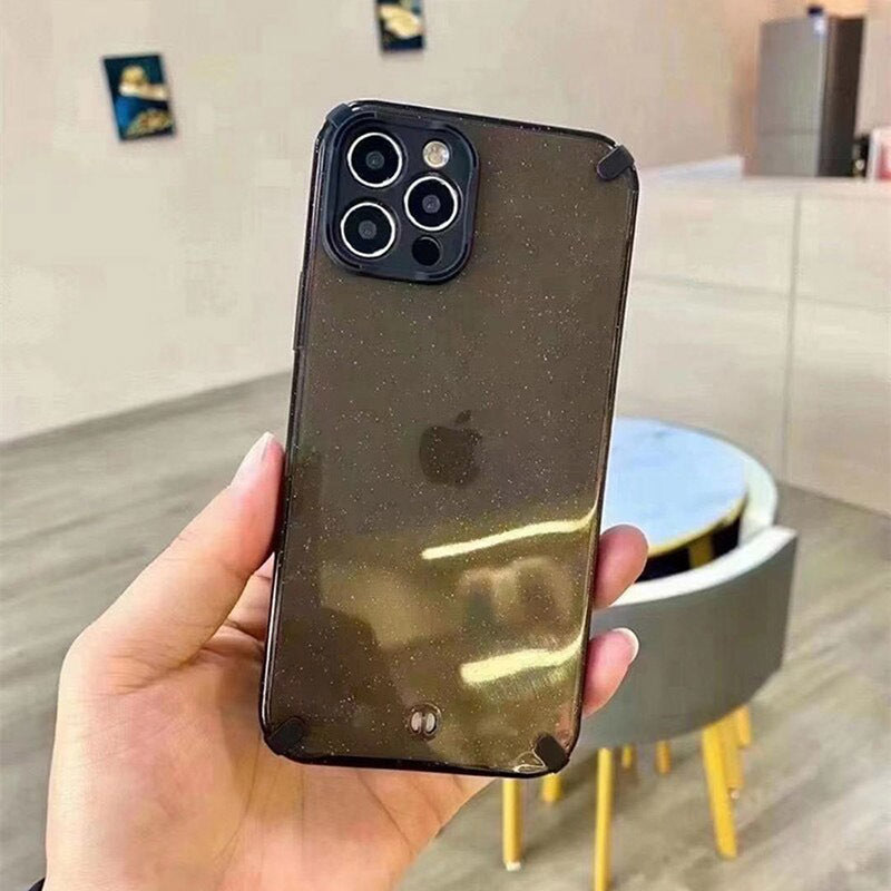 Калъф –  Armor Блестящ – iPhone 11 Pro – Черен