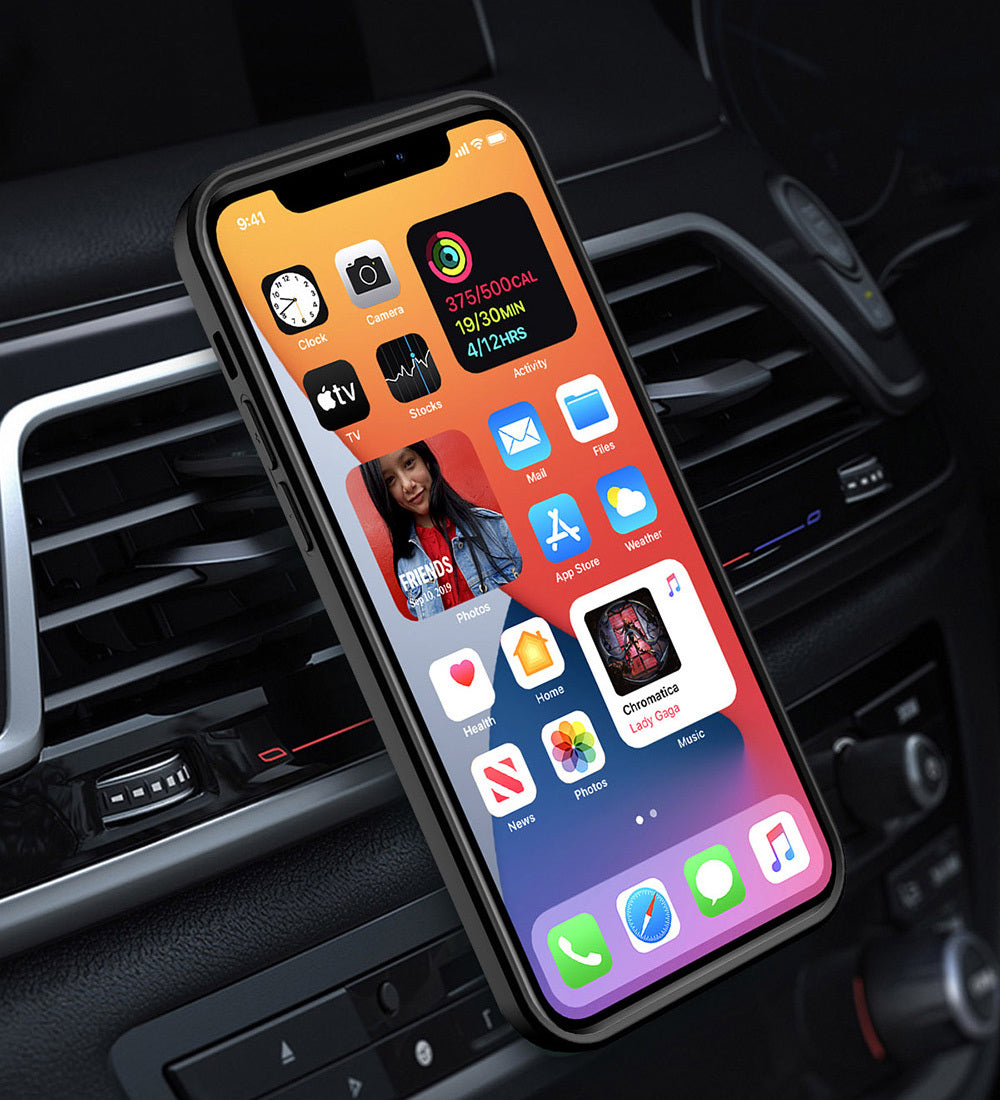 Калъф силикон – Ring Armor Camshield – iPhone 13 Pro – Тъмно син