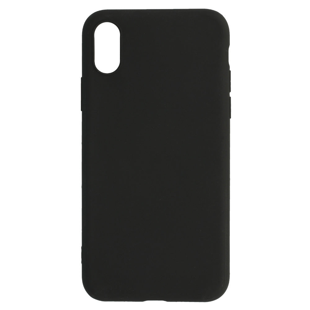 Калъф силикон – 2 mm Perfect – Matt – iPhone X/Xs – Черен