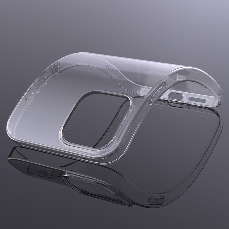 Borofone – Borofone Калъф BI4 Ice Series – iPhone 14 Plus – Прозрачен