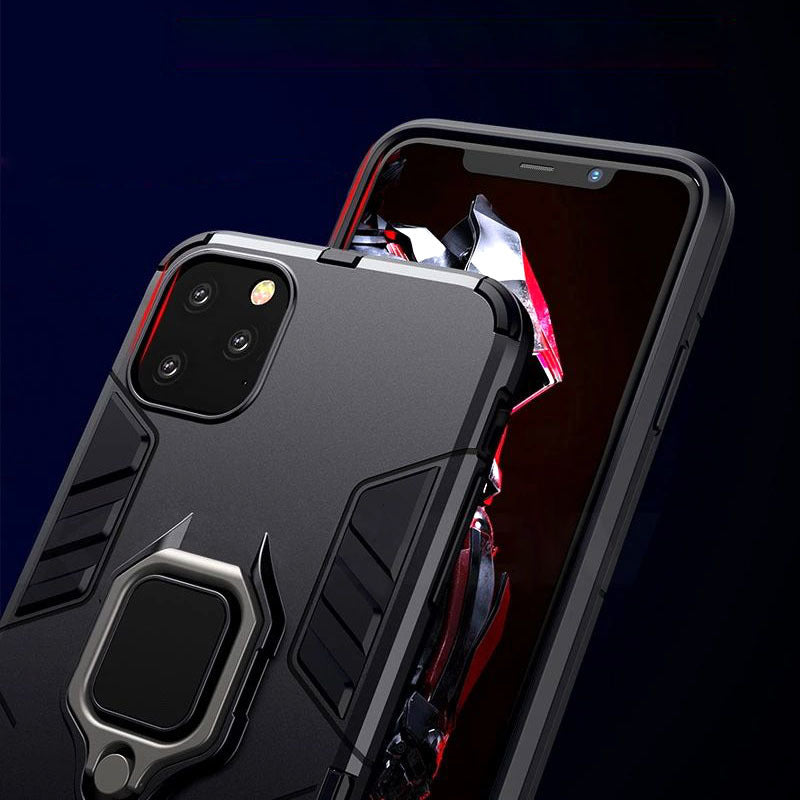 Калъф силикон – Ring Armor Camshield – Samsung Galaxy A14 4G /5G – Черен