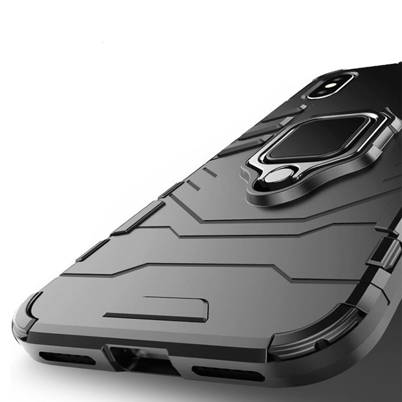 Калъф силикон – Ring Armor Camshield – Samsung Galaxy A34 5G – Черен