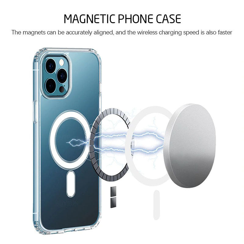 Калъф – Калъф MagSilicone Case – iPhone 14 Pro Max – Прозрачен