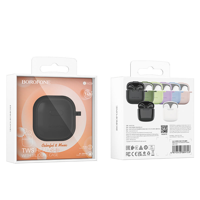 Borofone –Безжични Слушалки Bluetooth TWS BW29 – Черно