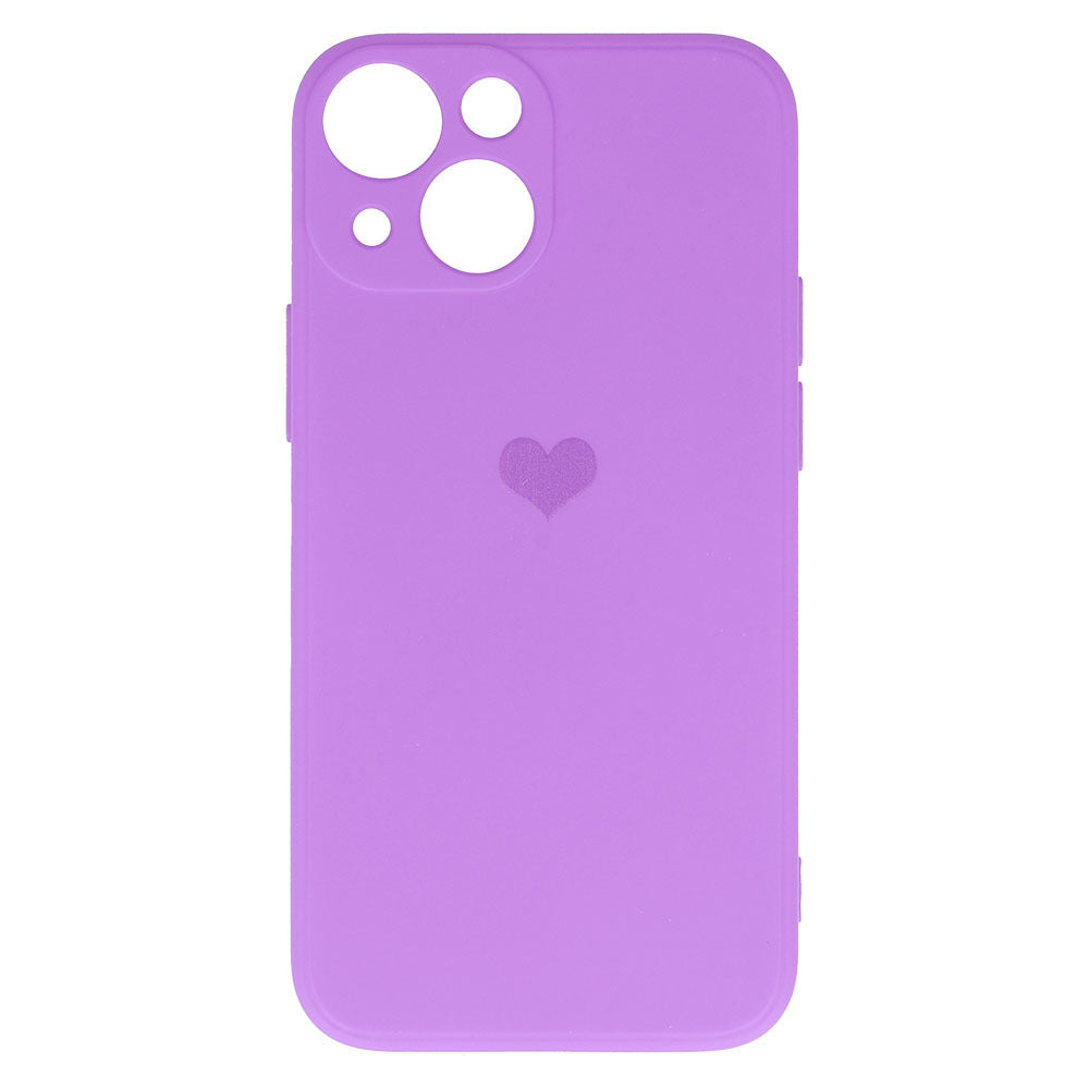 Vennus – Vennus Silicone Heart – iPhone 14 Plus – Лилав