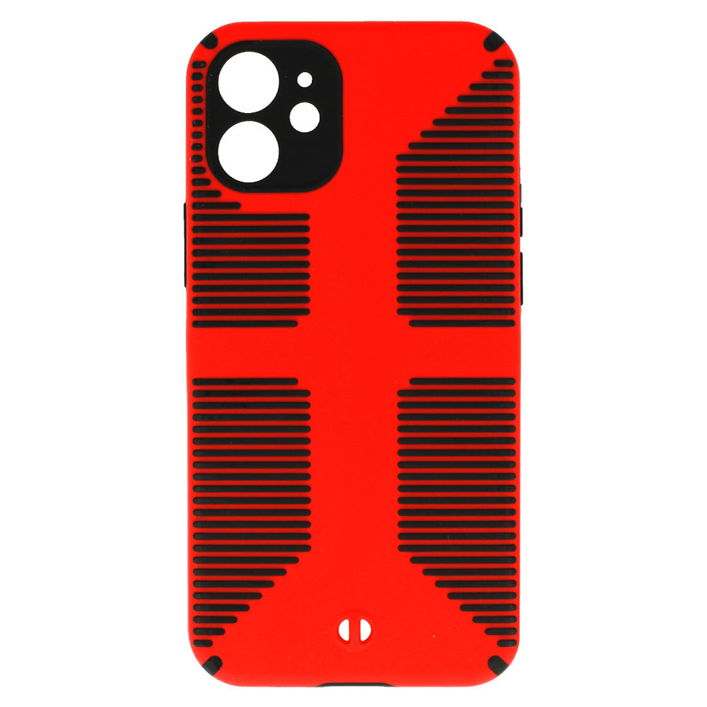 Калъф – Tel Protect Grip Case – iPhone 12 – Червен
