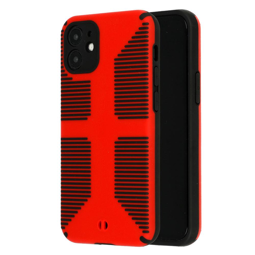Калъф – Tel Protect Grip Case – iPhone 12 – Червен