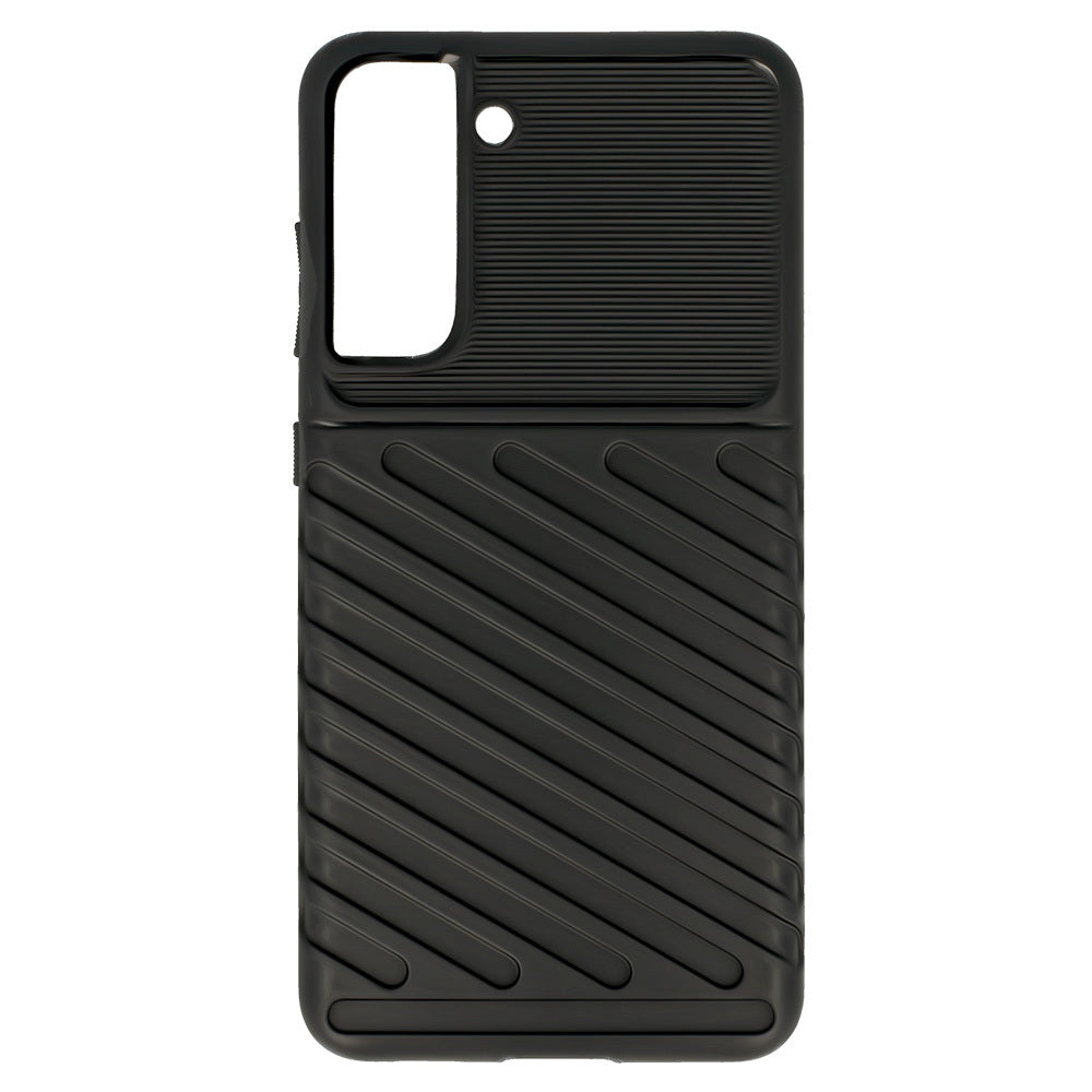Калъф силикон – Thunder  – Samsung Galaxy S22 Plus – Черен
