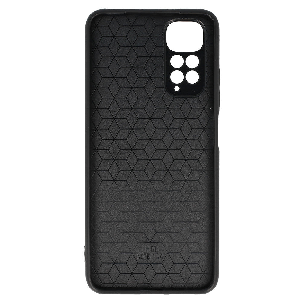 Калъф силикон– Tel Protect Carbon –Xiaomi Redmi None 11 Pro /Note 11 Pro 5G– Черен-Червен
