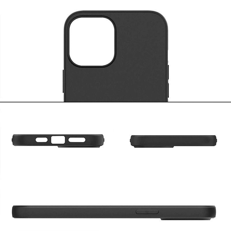 Калъф силикон – 2 mm Perfect – Motorola E22/E22i – Черен Matt