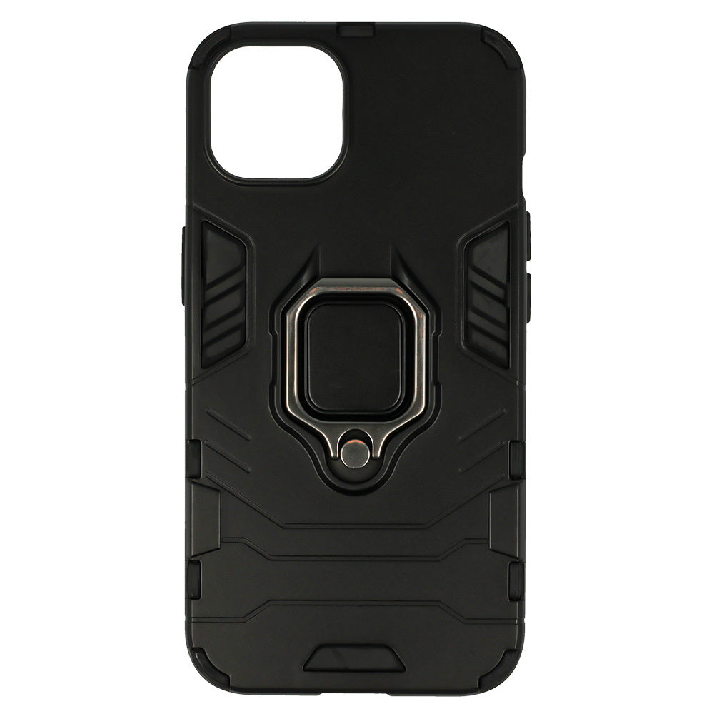 Калъф силикон – Ring Armor Camshield – iPhone 13 – Черен