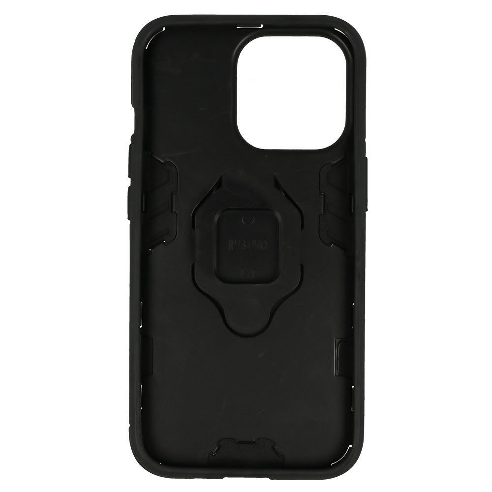 Калъф силикон – Ring Armor Camshield – iPhone 13 Pro – Черен