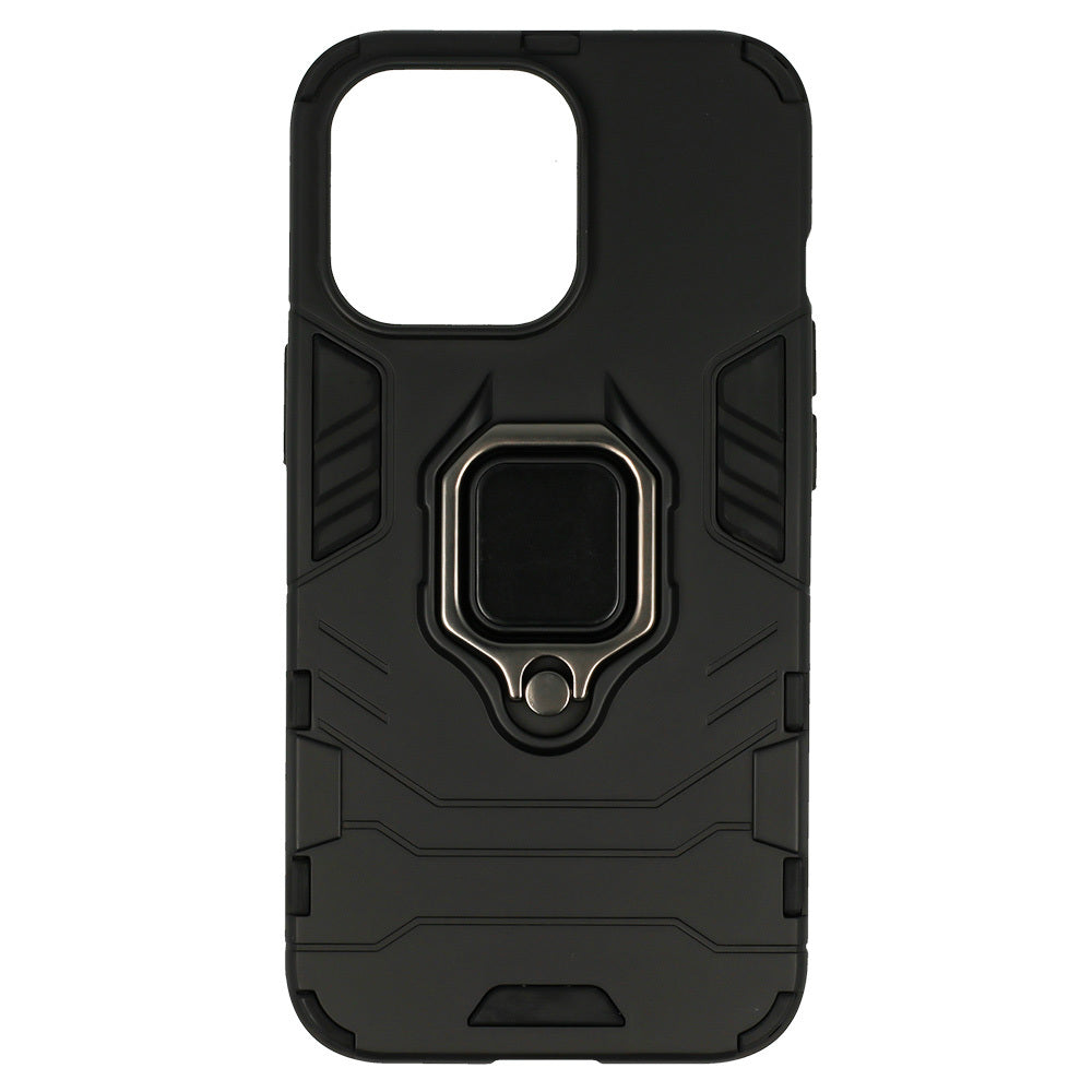 Калъф силикон – Ring Armor Camshield – iPhone 13 Pro – Черен