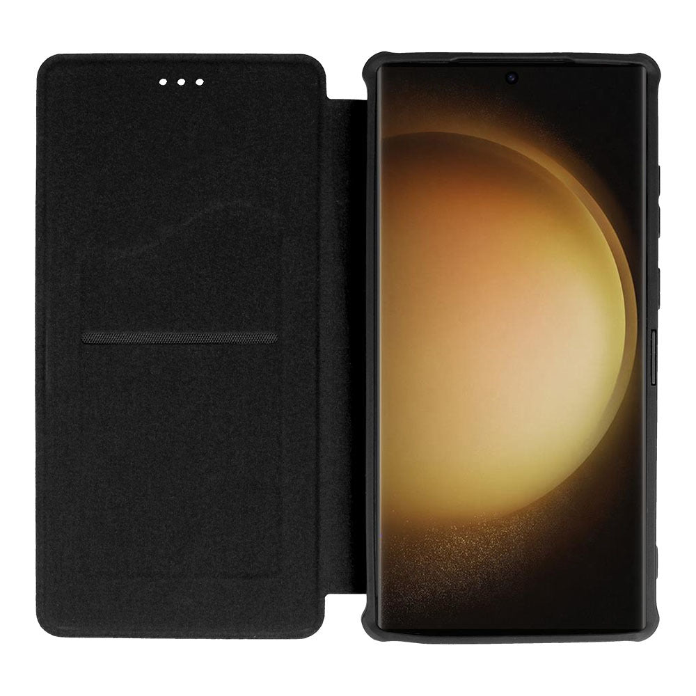 Калъф тефтер – Razor Leather Book – Samsung Galaxy S23 Plus – Червен