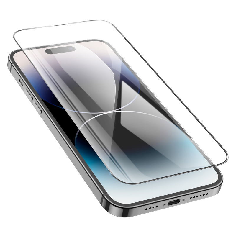 Borofone – Закален Стъклен протектор – BF6 Diamond Armor – Full Screen HD – iPhone 14 Pro
