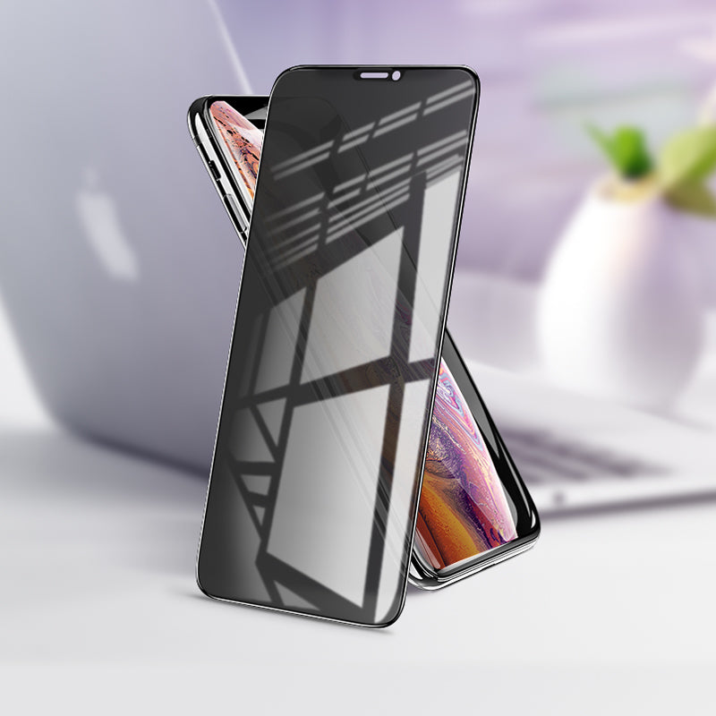 Borofone – Закален Стъклен протектор – BF7 Diamond Armor Full Screen – Anti spy   – iPhone X/XS/11 Pro