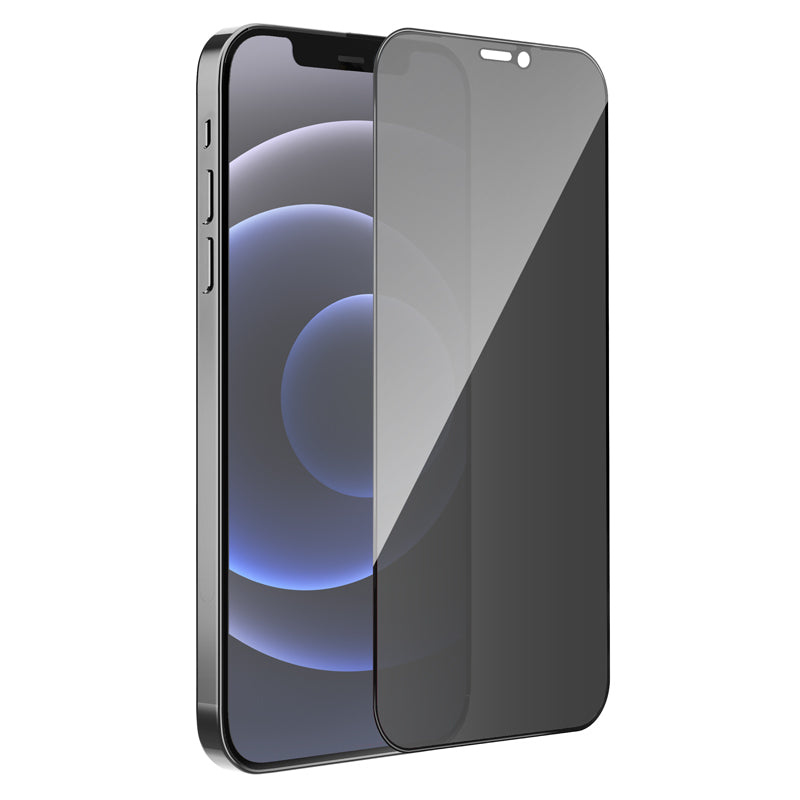 Borofone –  Закален Стъклен протектор – BF7 Diamond Armor Full Screen – Anti spy  – iPhone 12 Pro Max