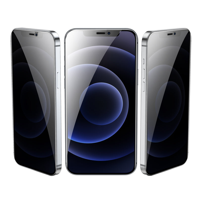 Borofone –  Закален Стъклен протектор – BF7 Diamond Armor Full Screen – Anti spy  – iPhone 12 Pro Max