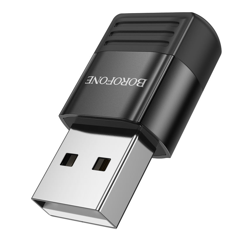 Borofone – Адаптер – Bv18 – Usb-A → Type-C – Черен