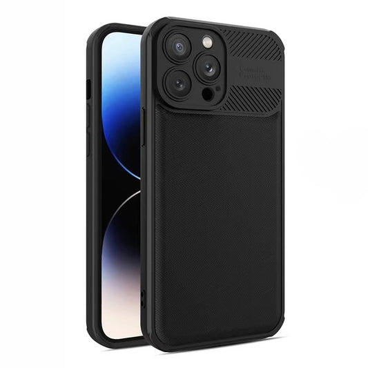 Калъф силикон – Camera Protect – iPhone 13 Pro Max – Черен