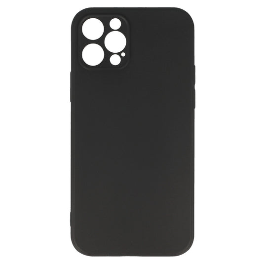 Калъф силикон – 2 mm Perfect – Matt – iPhone 12 Pro – Черен