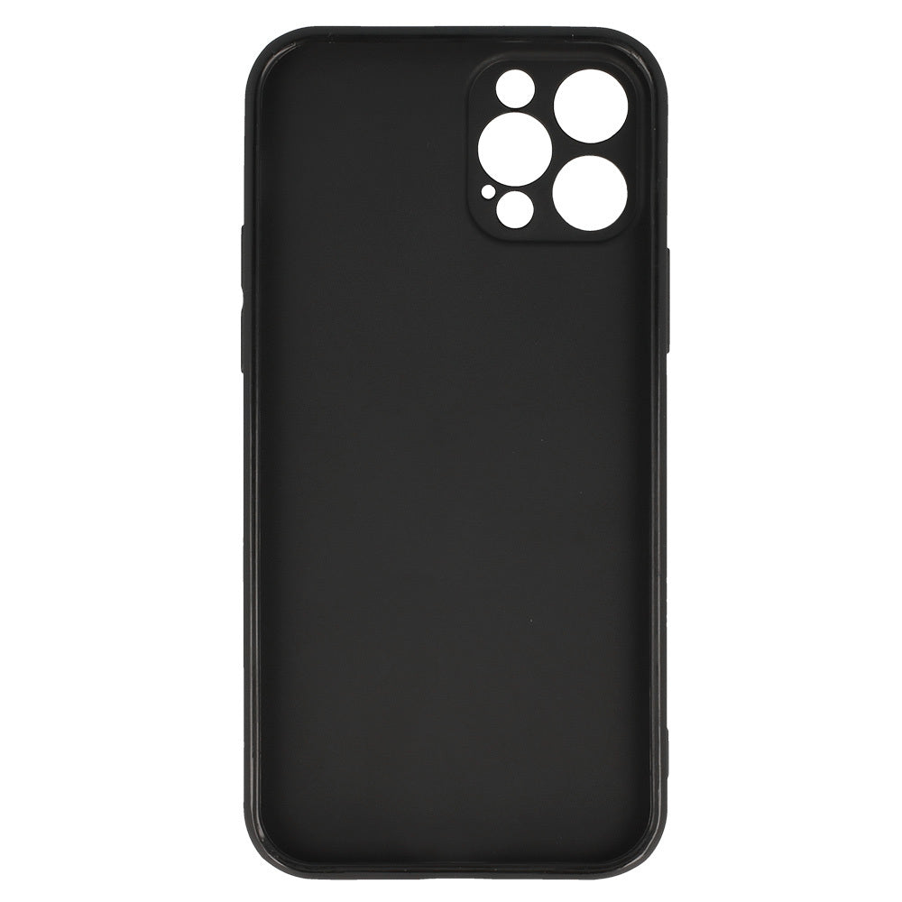 Калъф силикон – 2 mm Perfect – Matt – iPhone 12 Pro – Черен
