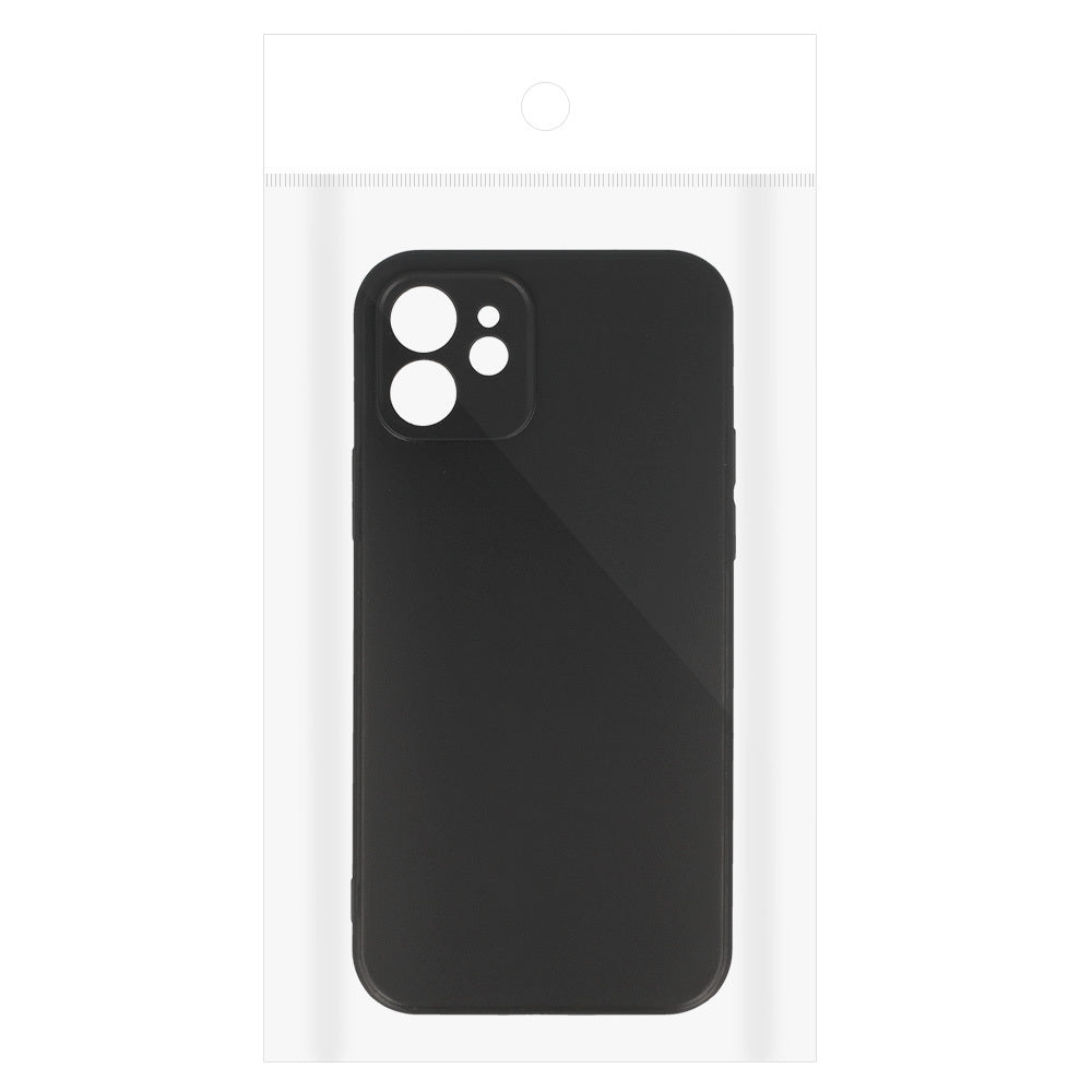 Калъф силикон – 2 mm Perfect – Matt – iPhone 12 Pro – Черен