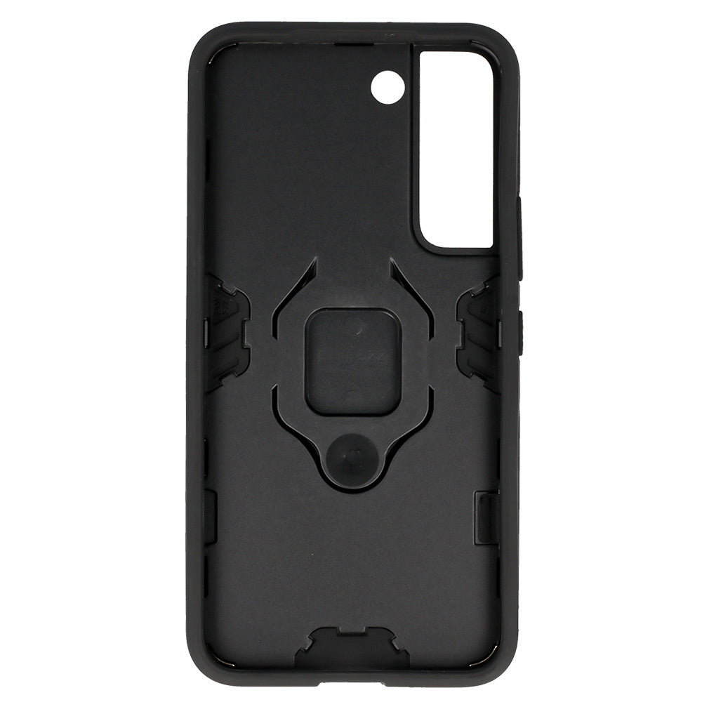 Калъф силикон – Ring Armor Camshield – Samsung Galaxy S22 – Черен