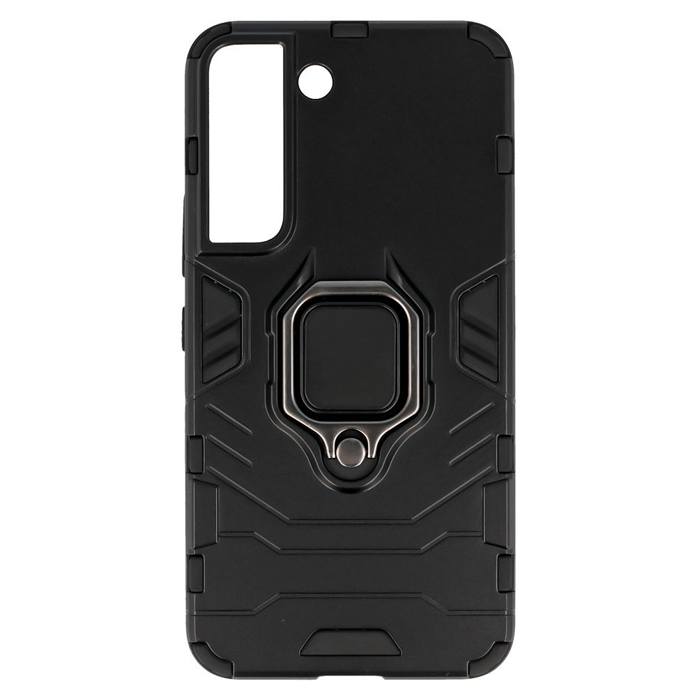 Калъф силикон – Ring Armor Camshield – Samsung Galaxy S22 – Черен