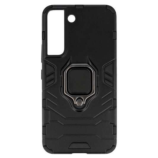 Калъф силикон – Ring Armor Camshield – Samsung Galaxy S22 – Черен