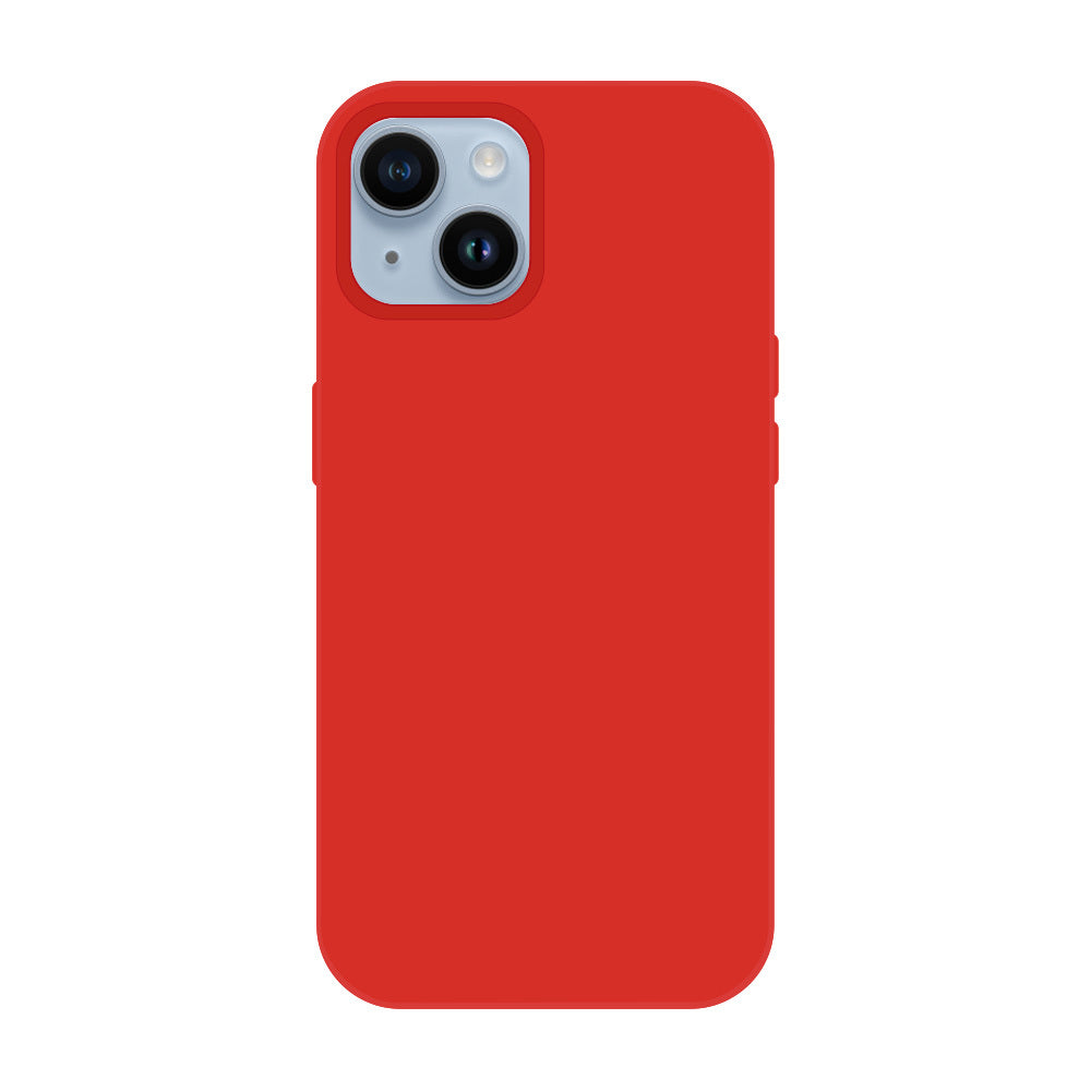 Калъф – Tel Protect Silicone Premium – iPhone 15 Plus – Червен