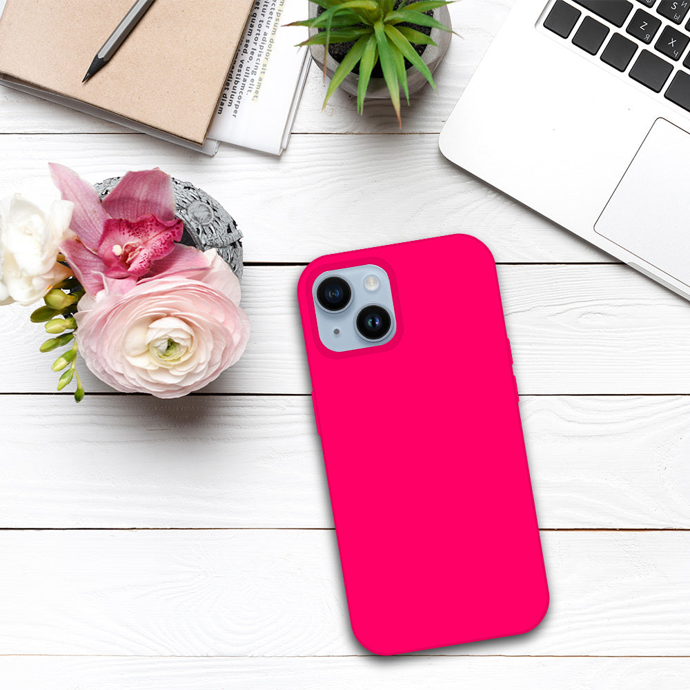 Калъф – Tel Protect Silicone Premium – iPhone 15 Plus – Розов