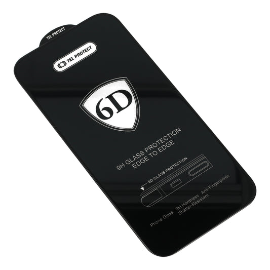 Закален Стъклен протектор – Tel Protect Full Glue 6D – Samsung Galaxy A32 4G – Черен