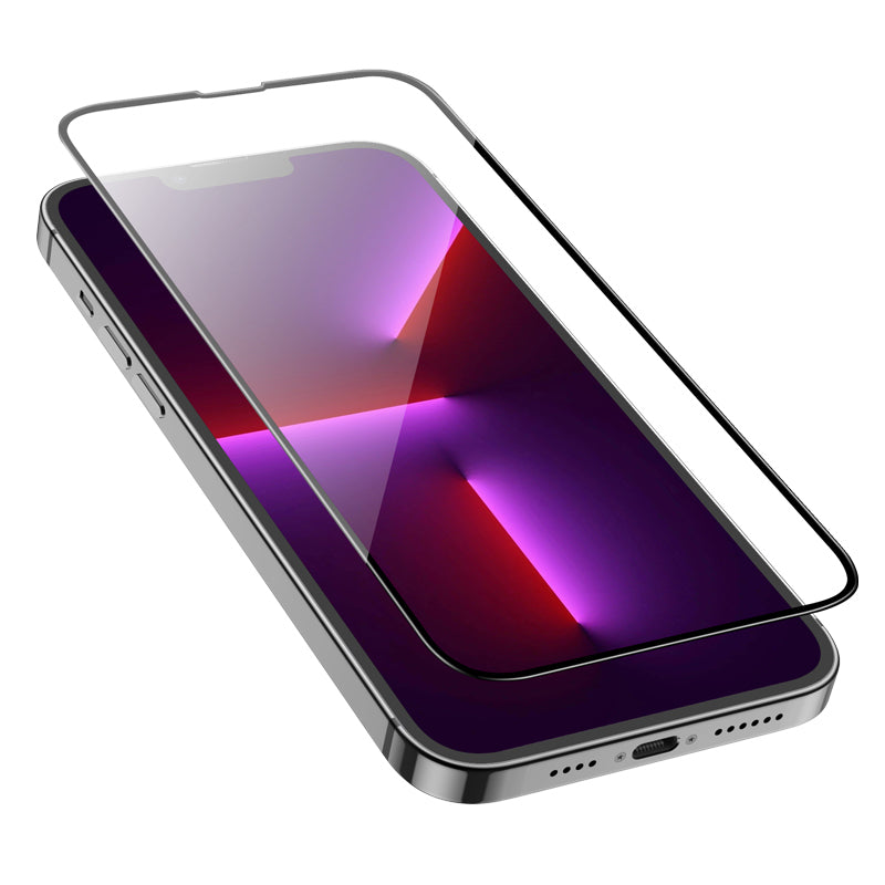 Borofone – Закален Стъклен протектор – BF8 Diamond Armor Full Screen 5D – Large Arc – iPhone 15