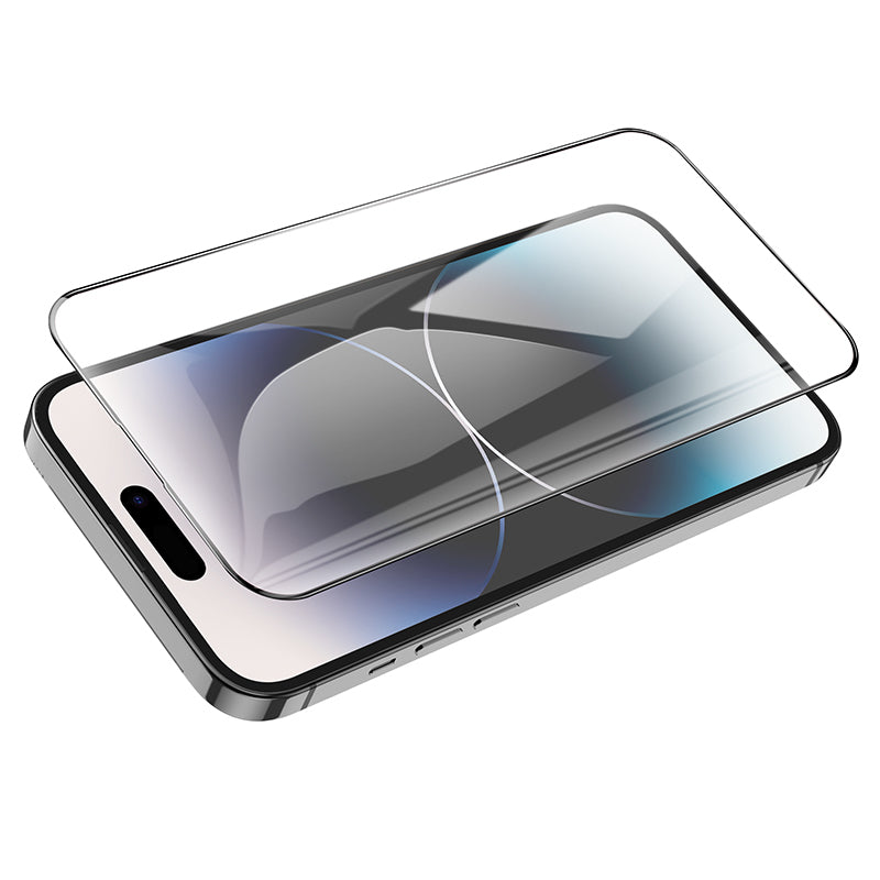 Borofone – Закален Стъклен протектор – BF6 Diamond Armor Full Screen HD – iPhone 15 Pro