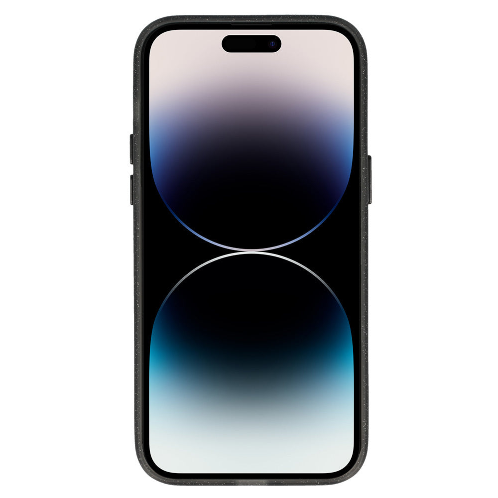 Калъф силикон –  Liquid Блестящ Camera Case – iPhone 13 Pro – Черен