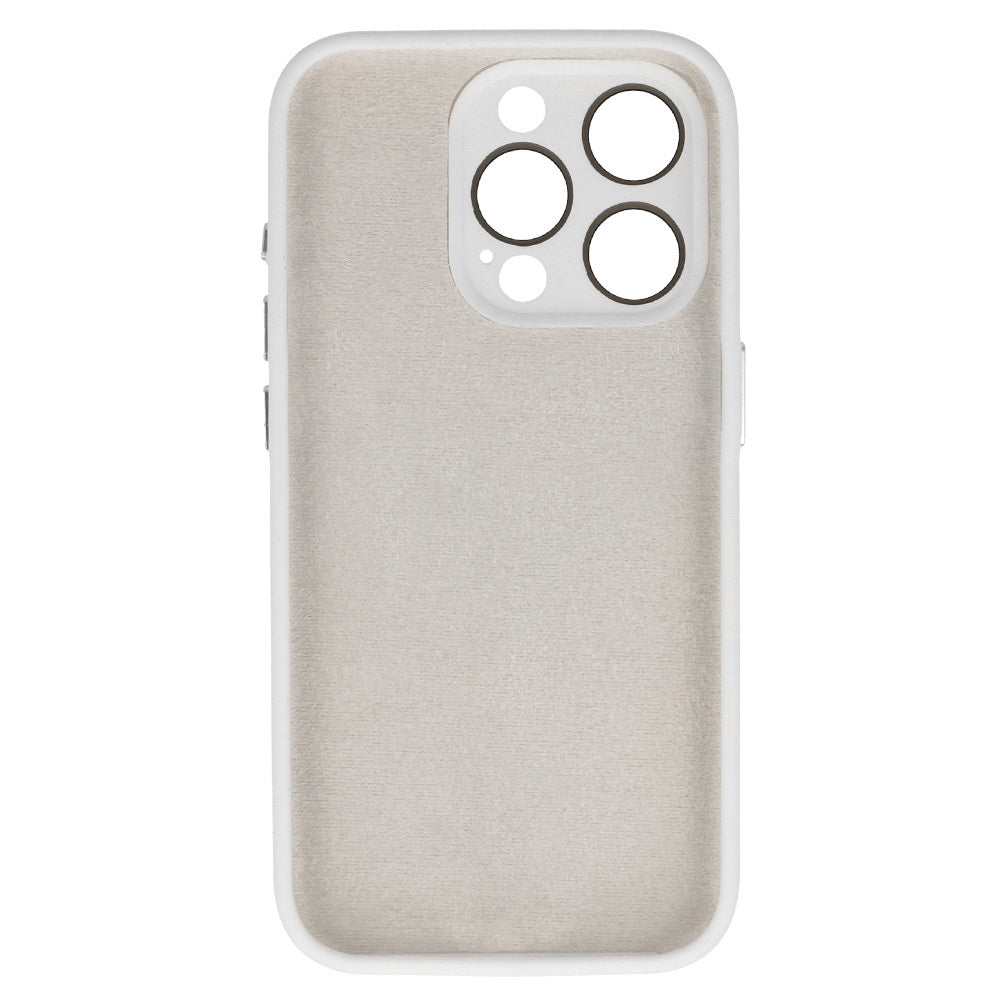 Калъф – Tel Protect Lichi Soft – iPhone 15 Plus – Бял