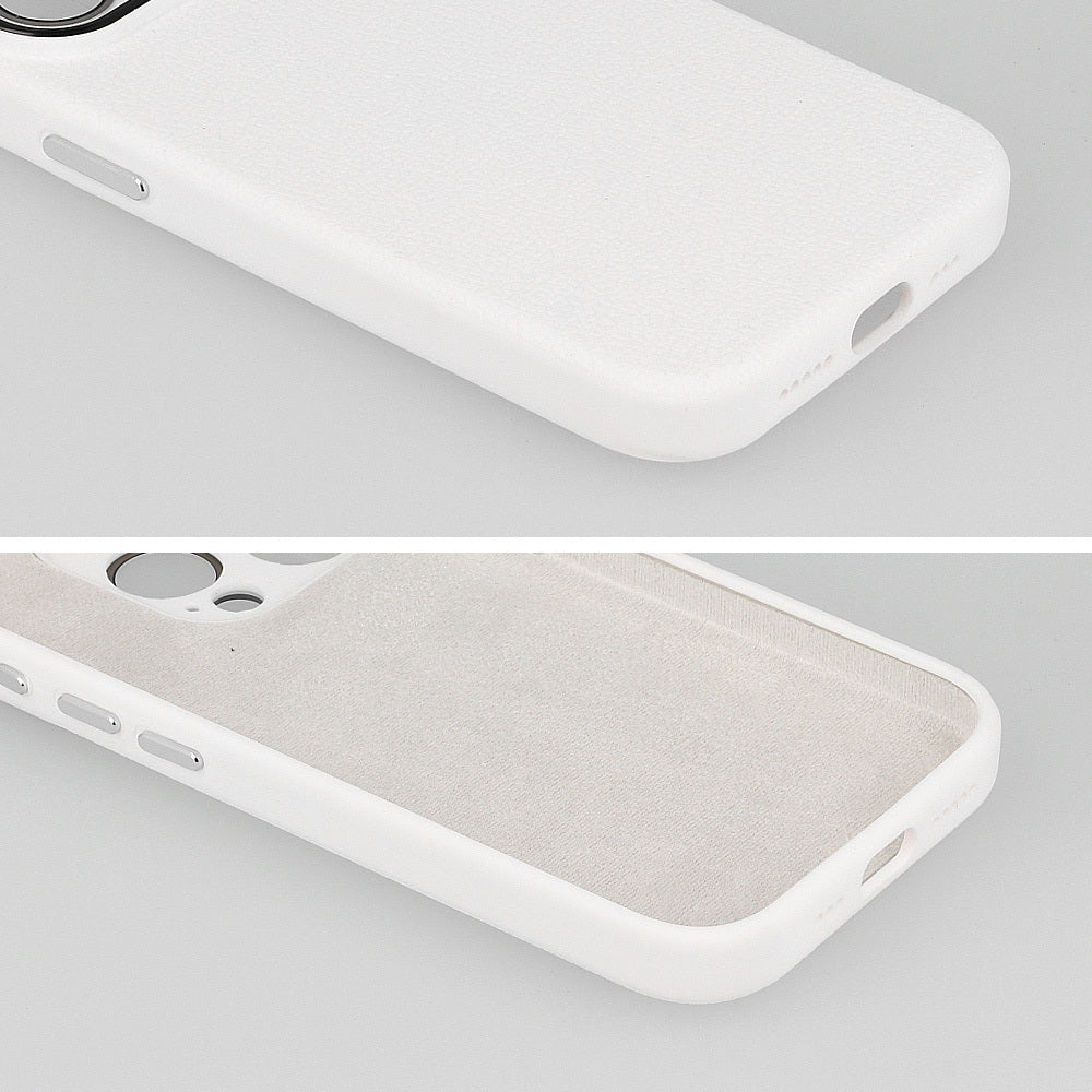 Калъф – Tel Protect Lichi Soft – iPhone 15 Plus – Бял