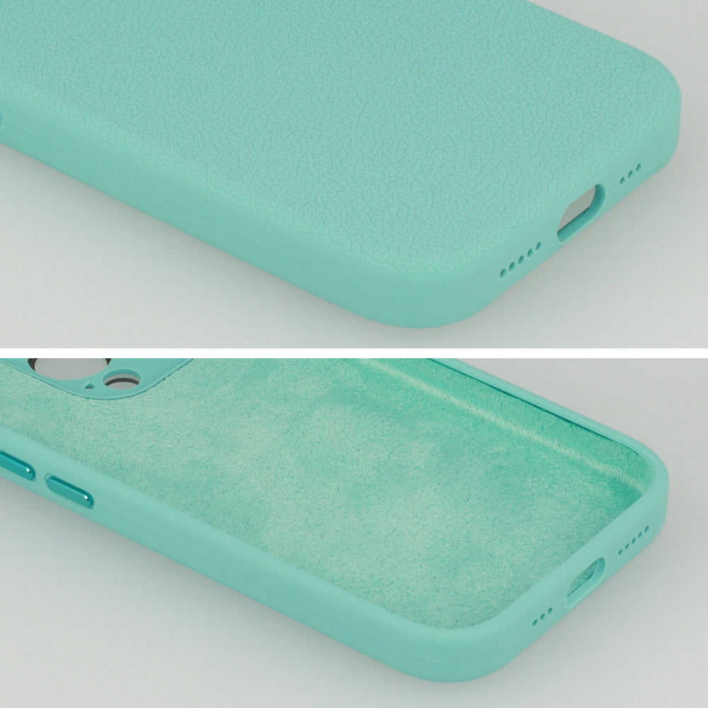 Калъф – Tel Protect Lichi Soft – iPhone 15 Plus – Син